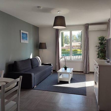 Le Romarin - Climatisation Piscine & Parking Prive Apartment Greoux-les-Bains Bagian luar foto